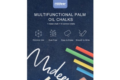 Mideer Multifuctional Palm Oil Chalk-Dinasour