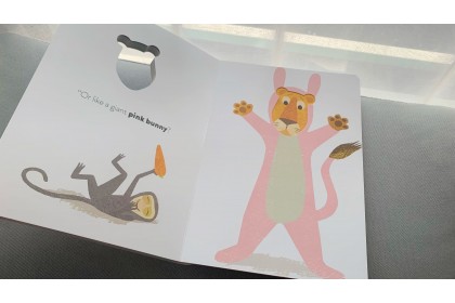 Mr. Lion Dresses Up!