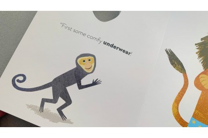 Mr. Lion Dresses Up!