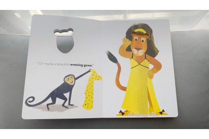 Mr. Lion Dresses Up!