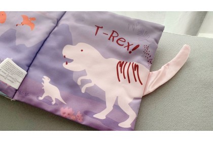 Aope Baby Cloth Book- Dinosaur