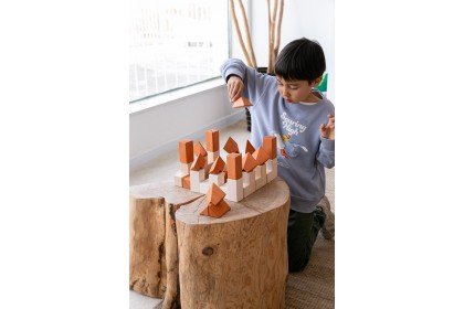 Avdar Pyramid Wooden Block