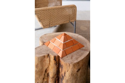Avdar Pyramid Wooden Block