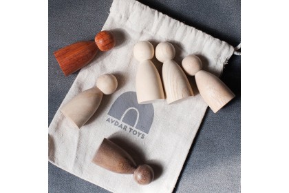 Avdar Natural Wooden Friends