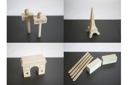 Kiko+ & gg* Machi Tiny Town Paris