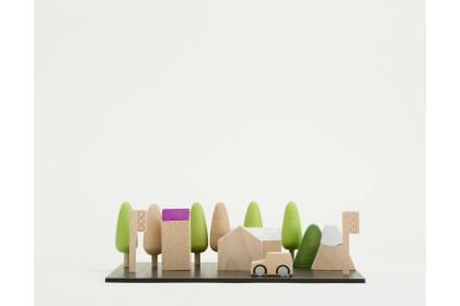 Kiko+ & gg* Machi Tiny Wooden Town