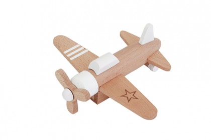 Kiko+ & gg* Hikoki Friction Propeller Plane