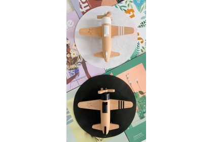 Kiko+ & gg* Hikoki Friction Propeller Plane