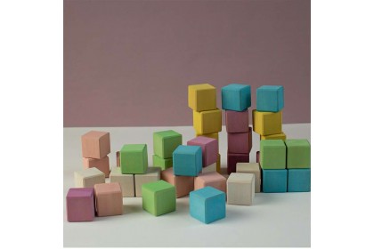 Avdar Pastel Cube Blocks