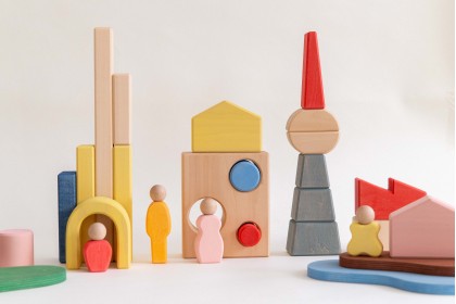 Avdar Toys Metropolis Block Set