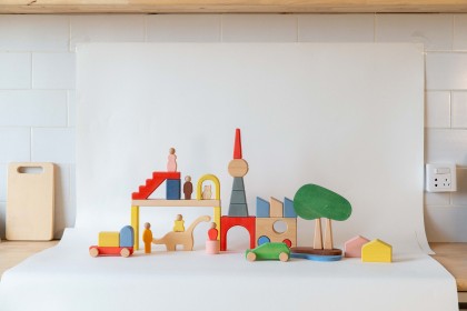 Avdar Toys Metropolis Block Set